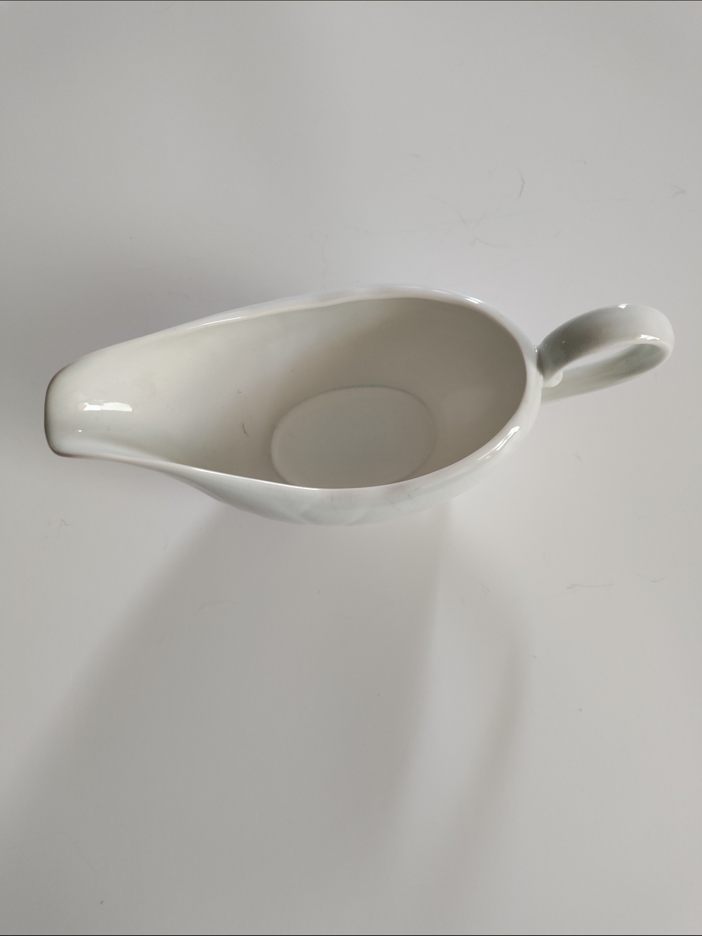 Mikasa White Ceramic Gravy Boat